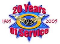 USUA 20 Year Logo